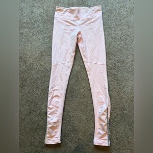 Lululemon light pink leggings. Size 8.